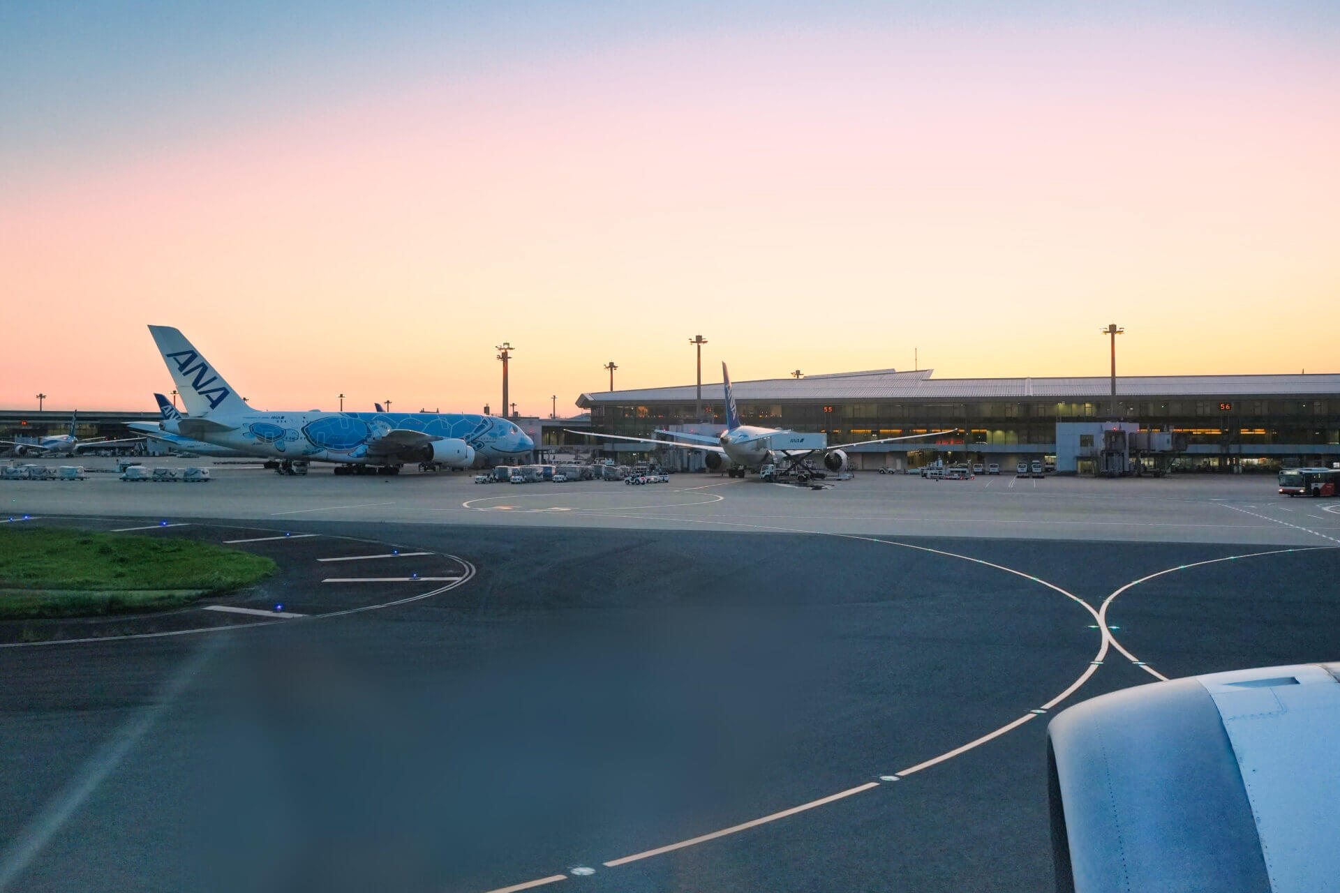 成田国際空港出発！フライングホヌ1